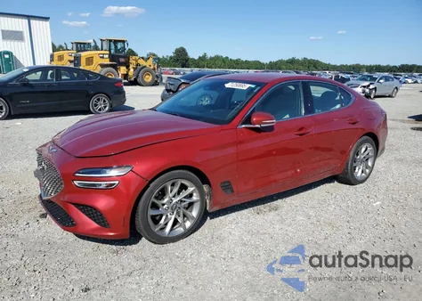 2022 Genesis G70 Base из США, поврежденный, VIN KMTG34TA5NU093715